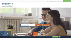 Desktop Screenshot of empruntis-agence.com